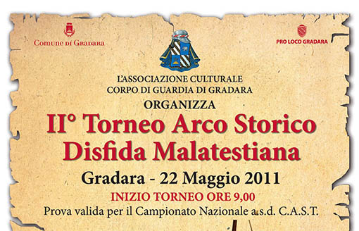 II Torneo di Arco Storico Disfida Malatestiana