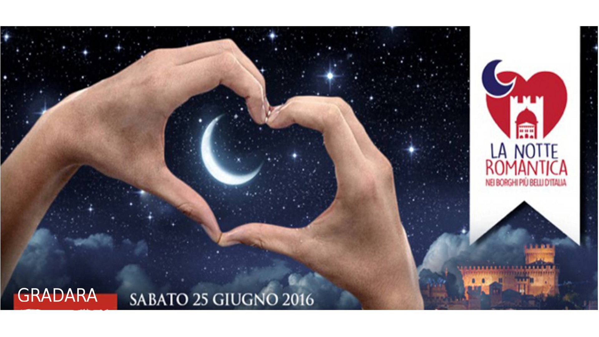 Notte Romantica, sabato 25 giugno