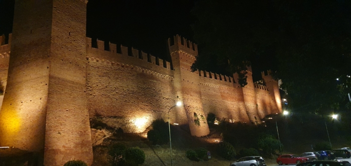 Mura del Castello di Gradara